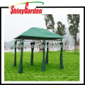 Gazebo de aço exterior Deluxe Steel Garden em aço